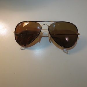 Tortoise ; Gold Brown Classic B-15 Lens Aviators